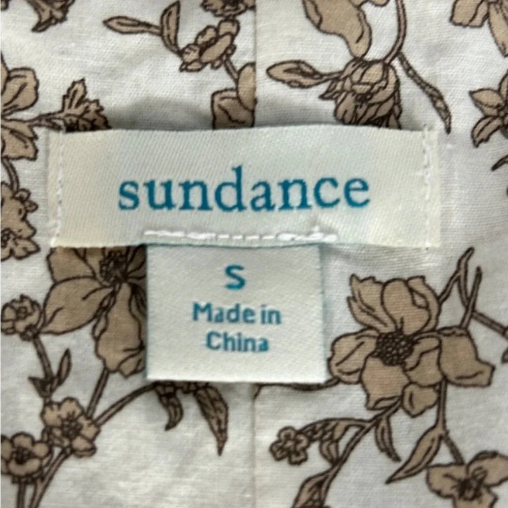 Sundance Light Tan Sophia Blazer linen size S - Picture 6 of 11
